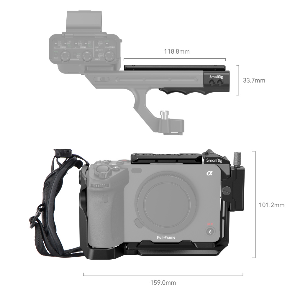 SmallRig Handheld Cage Kit za Sony FX30 / FX3 4184 - 2